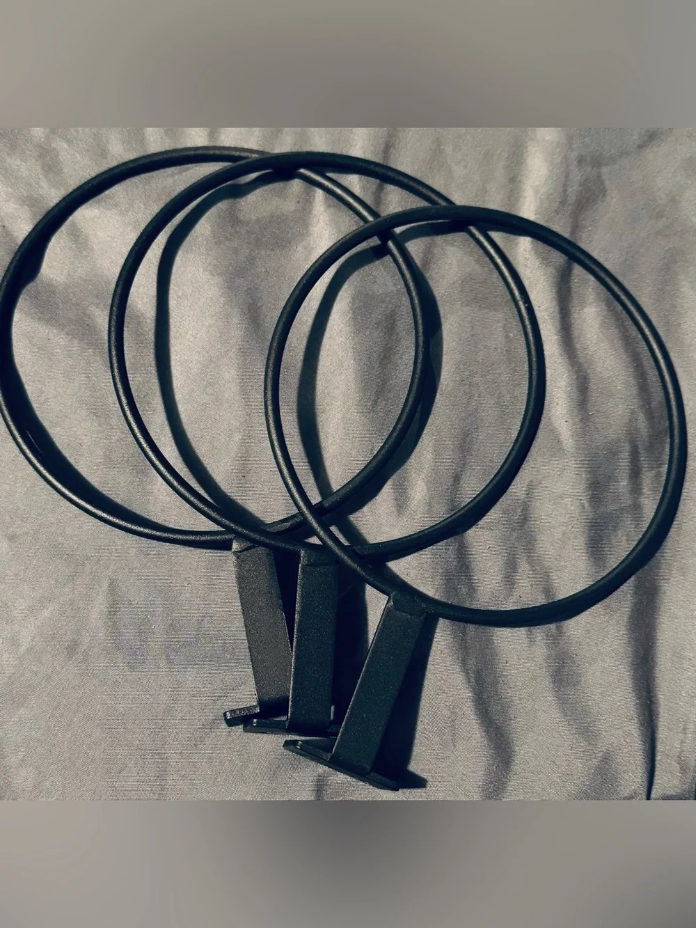 3 PACK — METAL WALL MOUNTING SPORTS-BALL DISPLAY STANDS